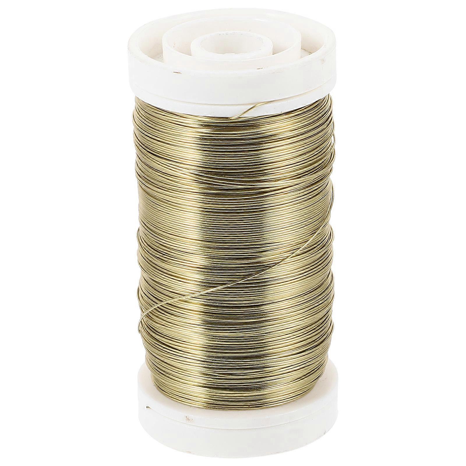 Galvanized Iron Wire for Floral Arrangements and Plant Support – Flexible Fixing Strap for Gardening and DIY Crafting Projects