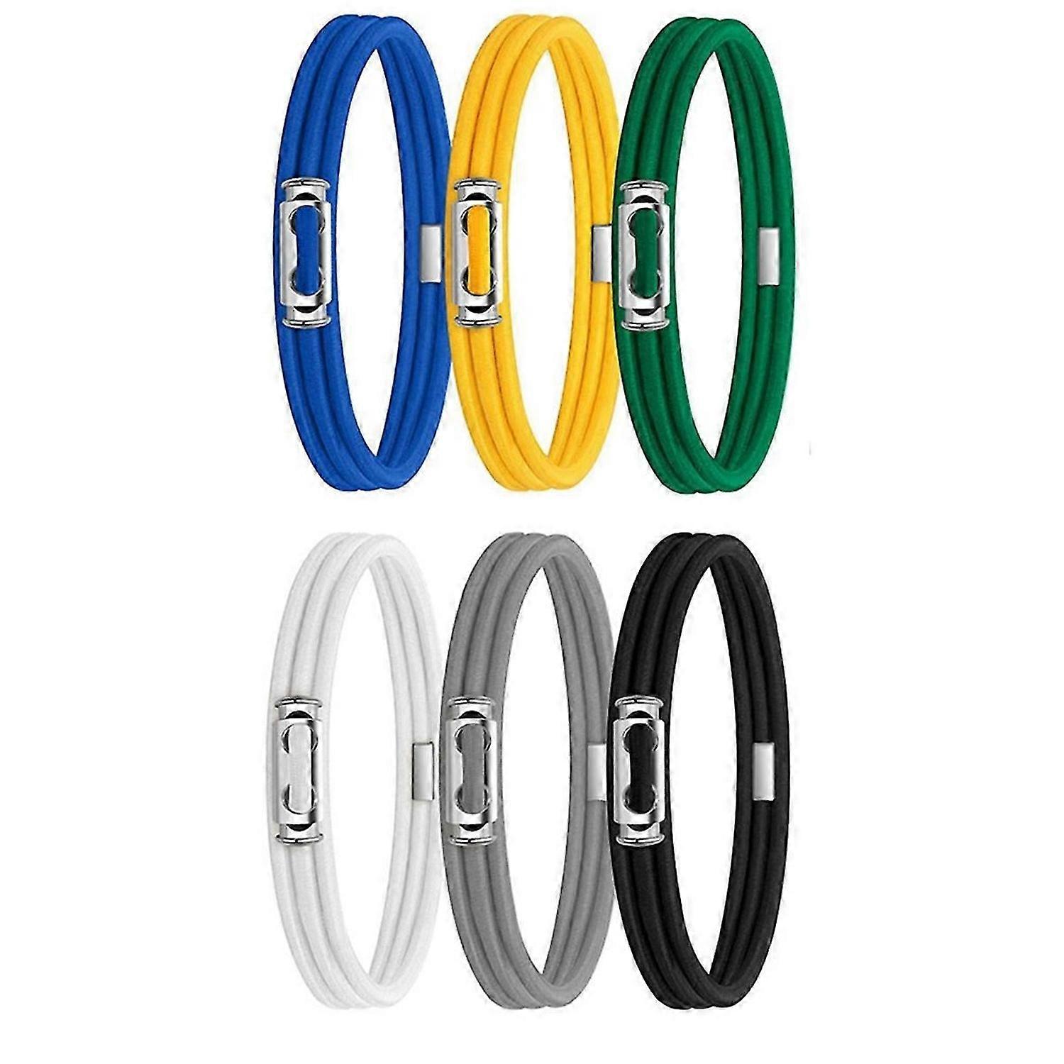6Pc Garbage Can Bands Cord Lord Adjustable Large Trash Can Rubber Bands Fits 8-33 Gallon Trash Cans