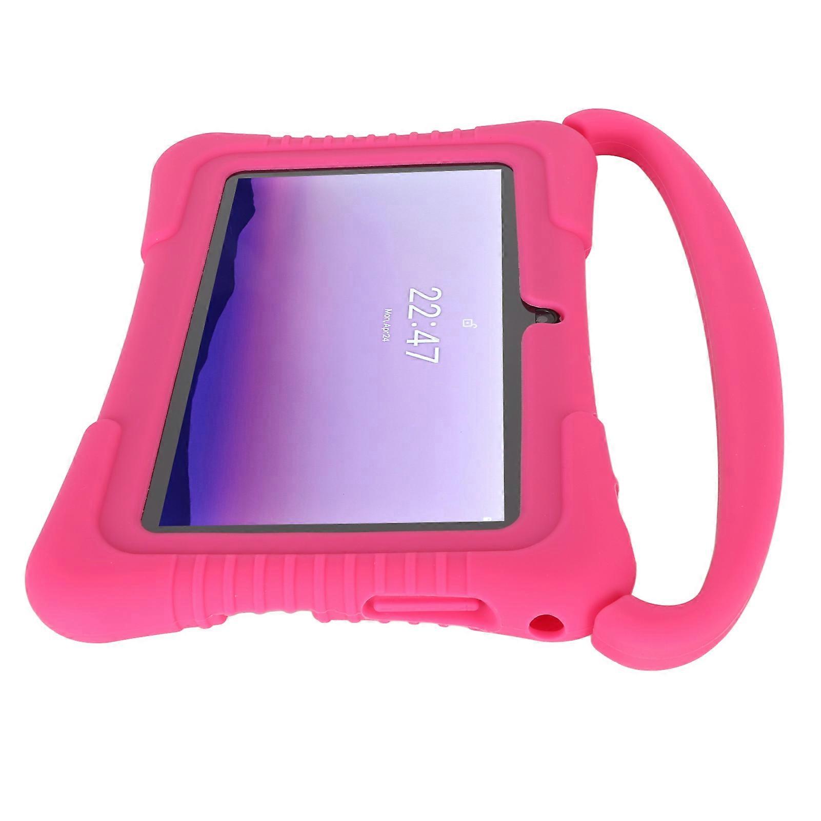 7in Kids Tablet 2GB 32GB Quad Core Processor Dual Camera 3D Design Toddler Tablet with Protective Cover for Android 10 110‑240V Pink US Plug