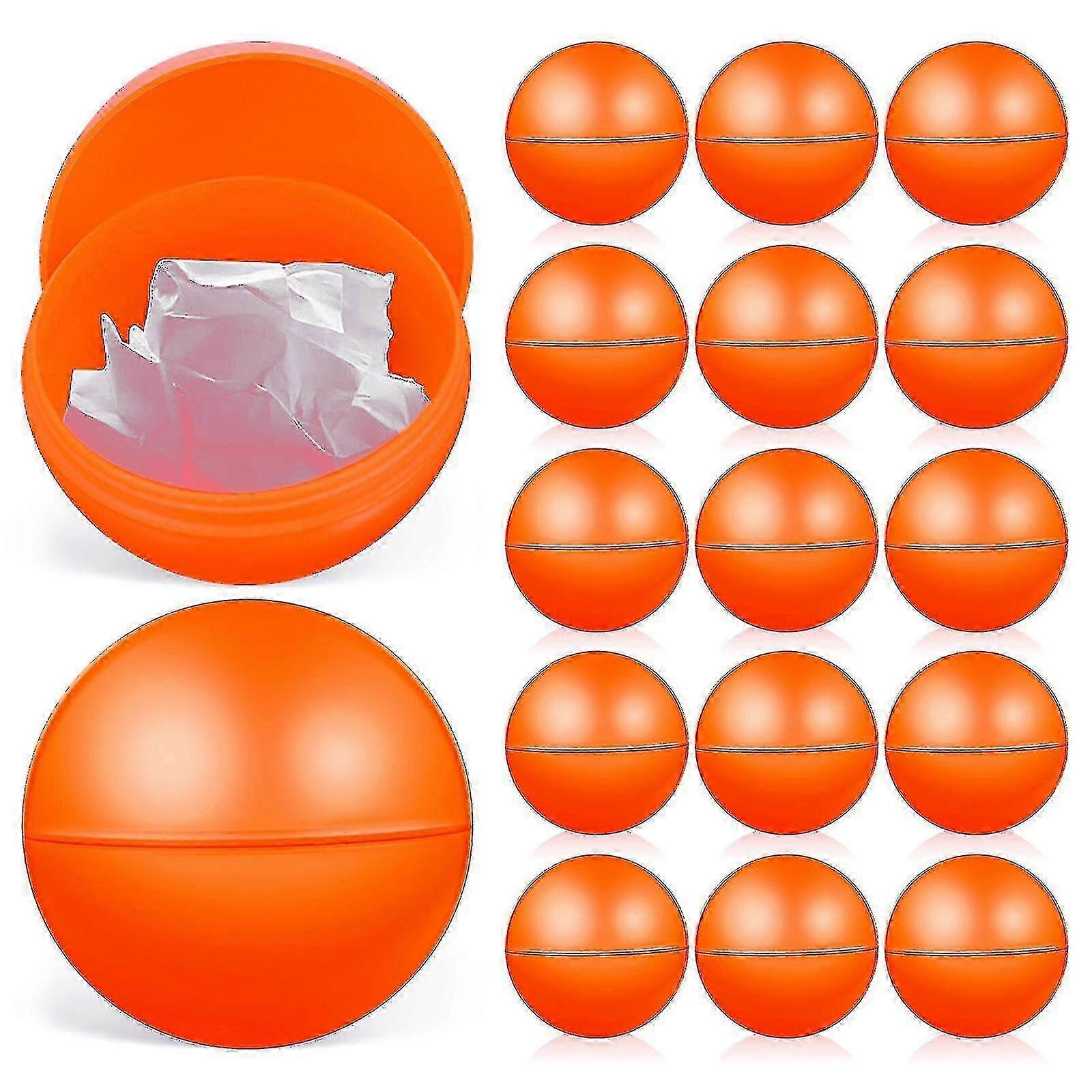 25 Pcs Openable Plastic Round Game Balls for Lottery Raffles
