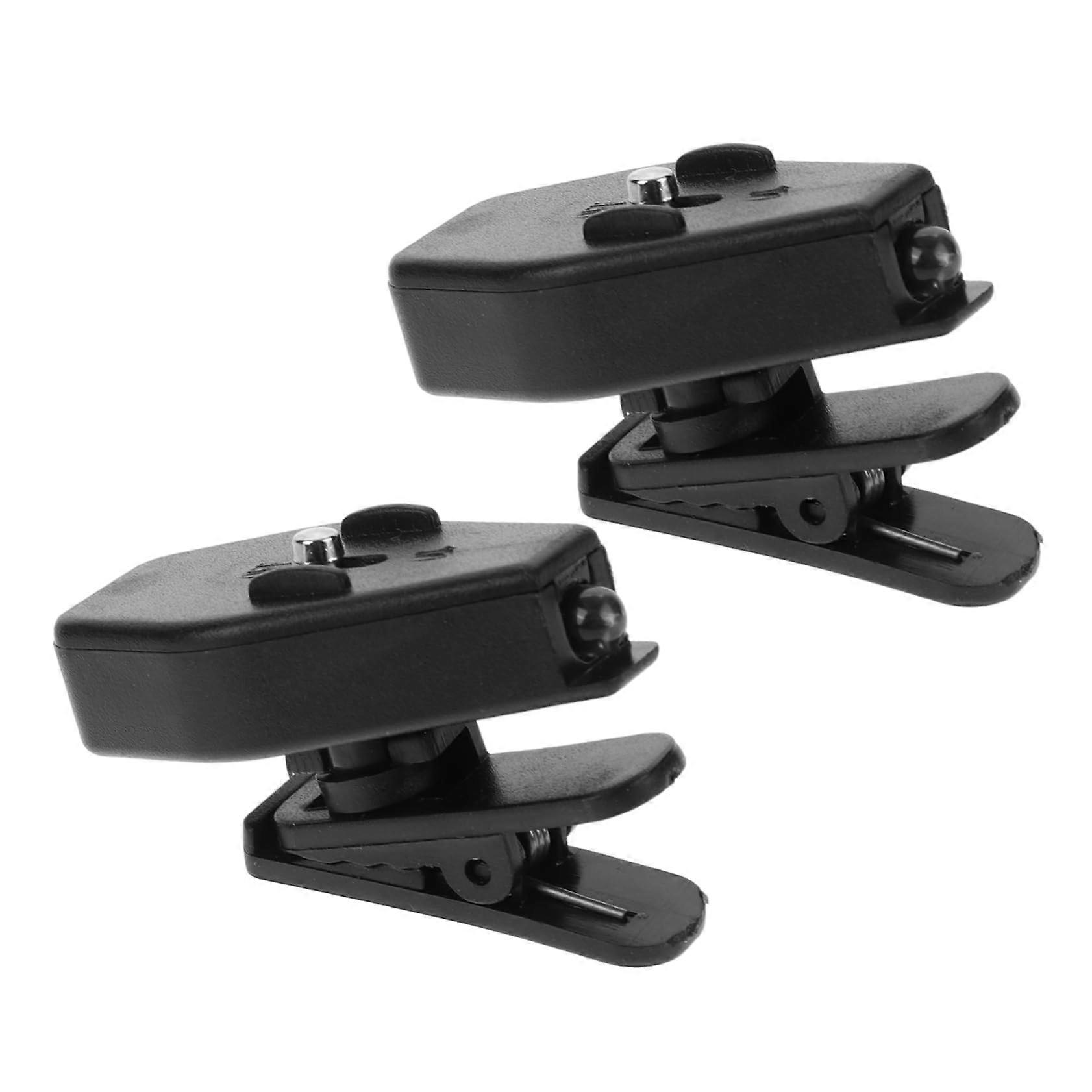 Mini Reading Clip Light Pack of 2 LED Book Lamp with Adjustable Brightness for Night Reading and Glasses Compatible