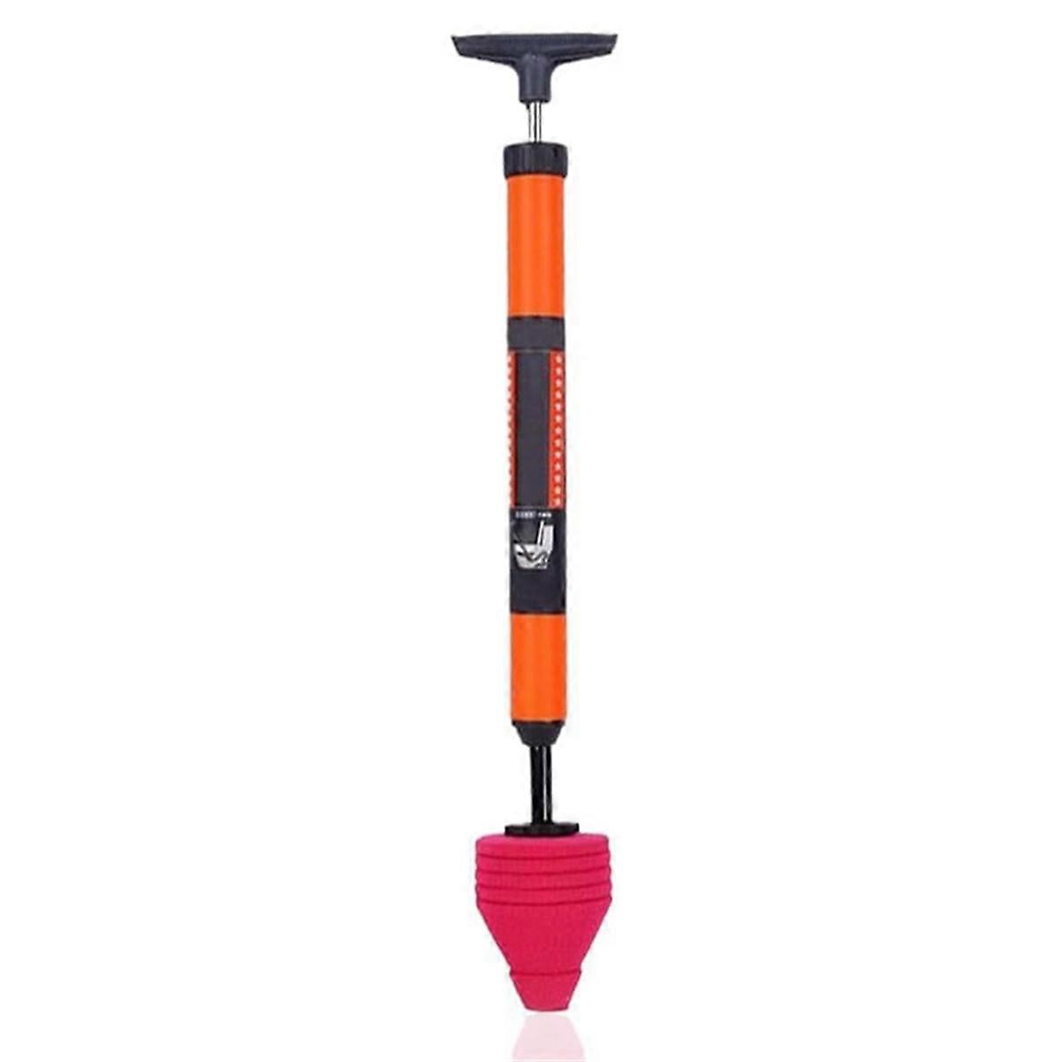 High Pressure Toilet Unblock A Shot, Air Drain Clog Remover Plumbing Tool for Bathroom Kitchen Bathtub