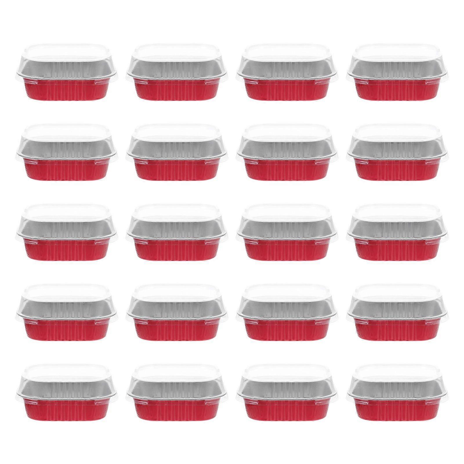 20 Sets of Household Pudding Cups Multi-function Cupcake Cups Convenient Dessert Containers