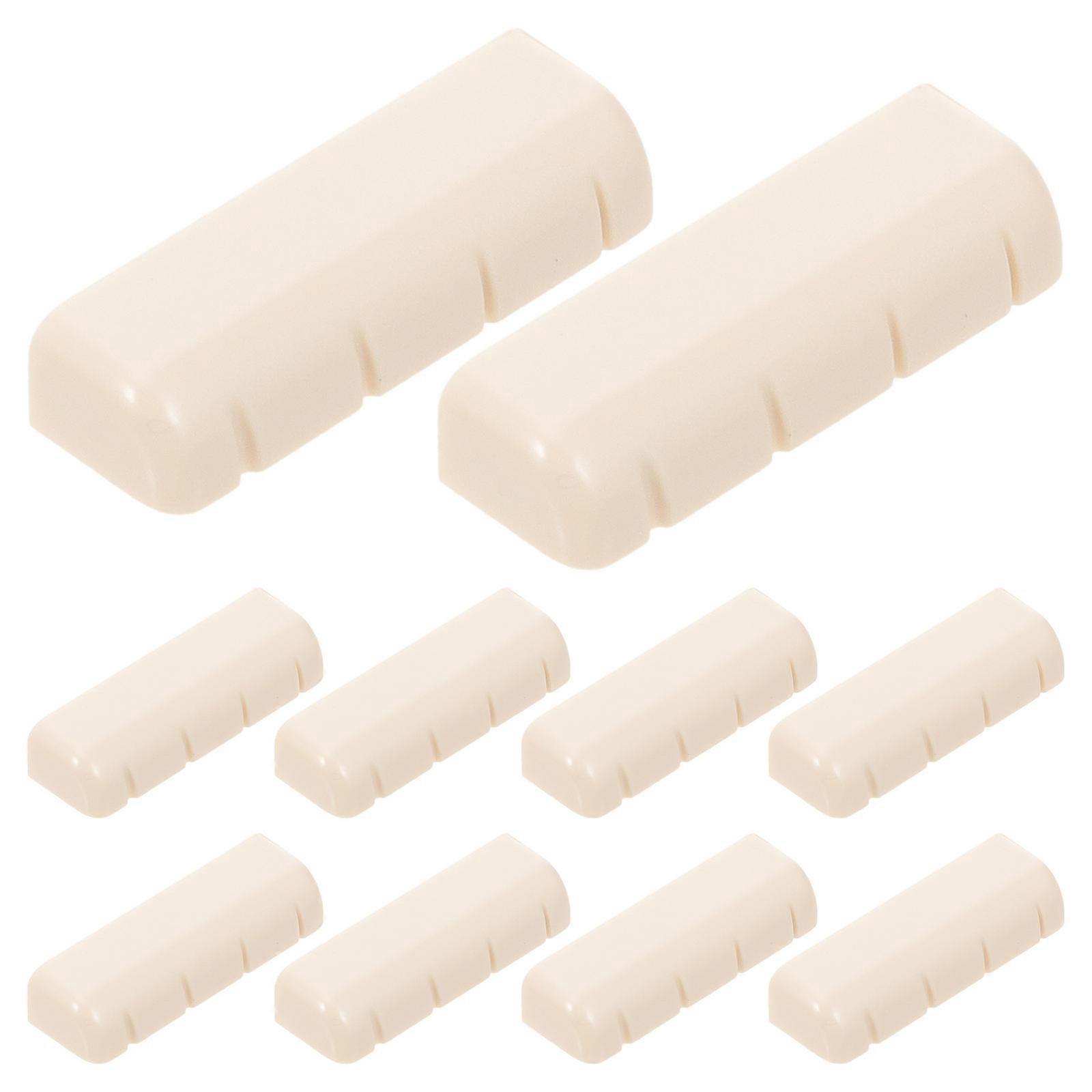 Banjo Resin Nut for Mandolin with Practical Function 20Pcs White String Nuts