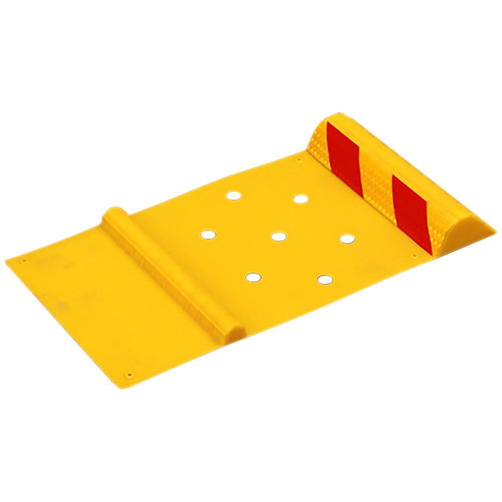 Heavy Duty Wheel Automotive Wheel Stabilizer Parking Lot Usage TPR Material 55.00X28.00X5.00CM Vehicle Stabilization 1Set