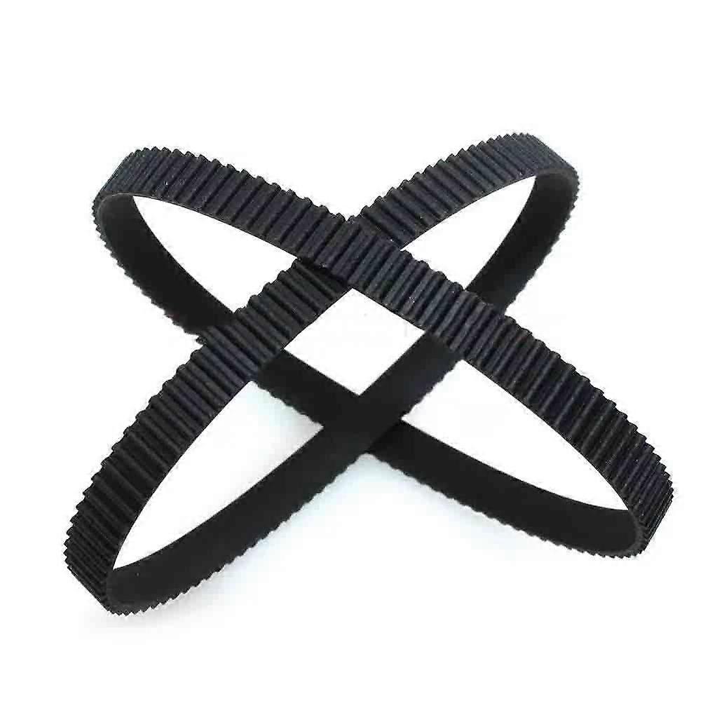 2PC 6mm GT2 Closed Loop Timing Belt Rubber Synchronous 3D Printer 110 112 122 158 200 232 280 300 400 610 752 852 1220 1524mm Loop Belt (Size: 610mm)