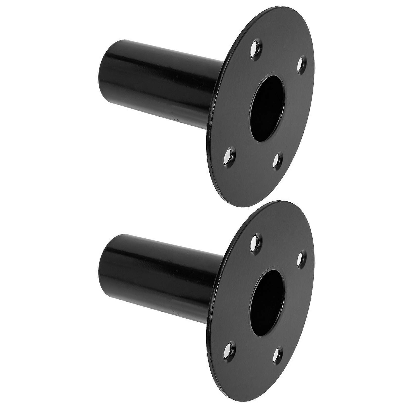 2 Pcs Metal Speaker Stands for Home and Stage Use – Durable, Lightweight Design for Enhanced Sound Clarity and Stability