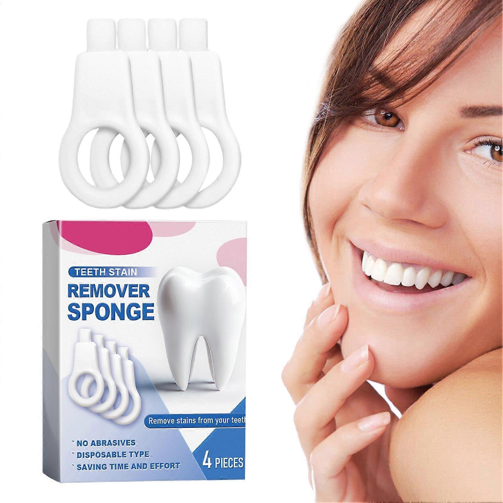 Eraser Tooth Color Efficient Teeth Cleaning Set Rubber Eraser, Soft Teeth Cleaning Sponges, Tooth Stain Removal Tools for Travel