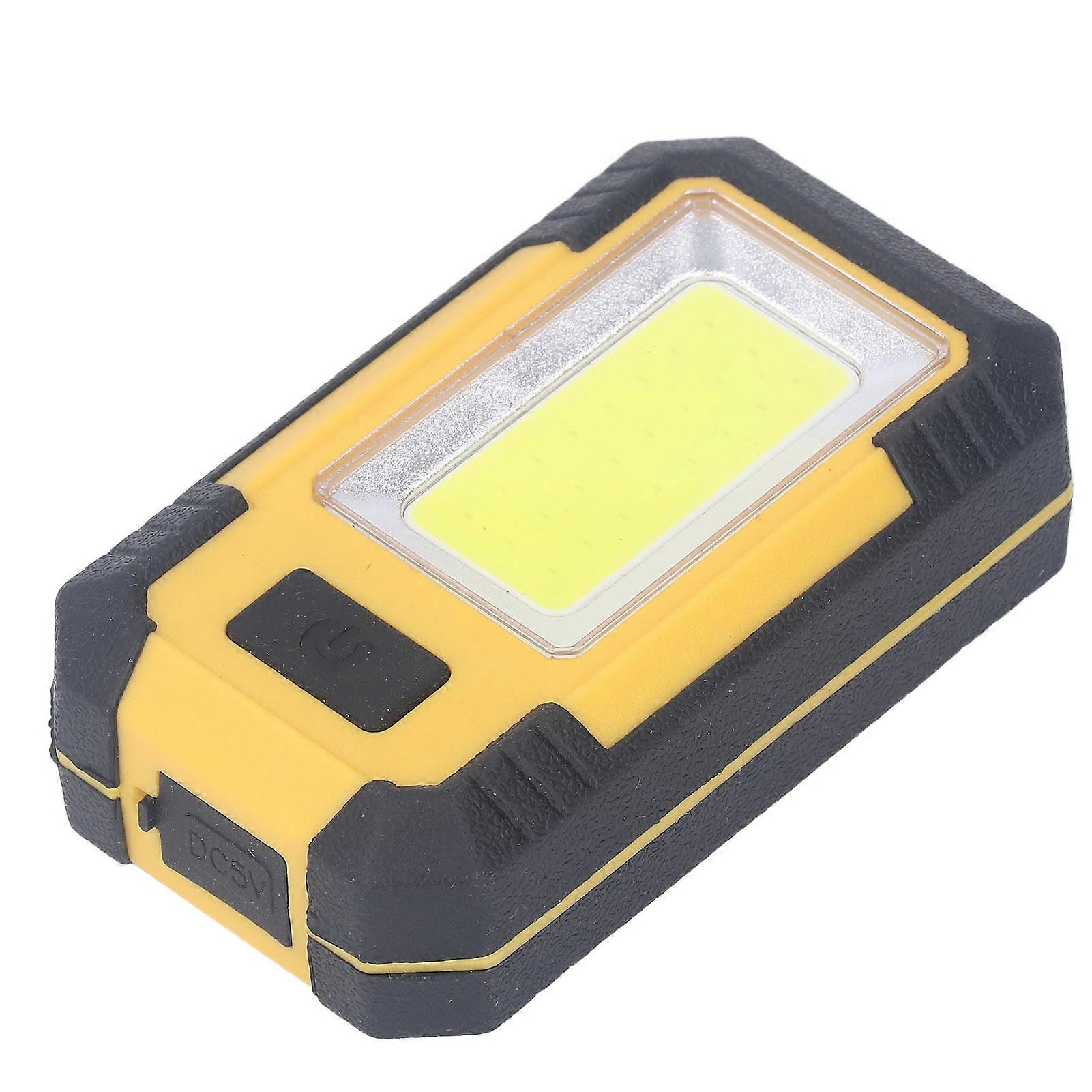 Super Bright LED Lamp 3 Lighting Modes USB Charging COB Work Lignt with Magnet 500LM 5W 