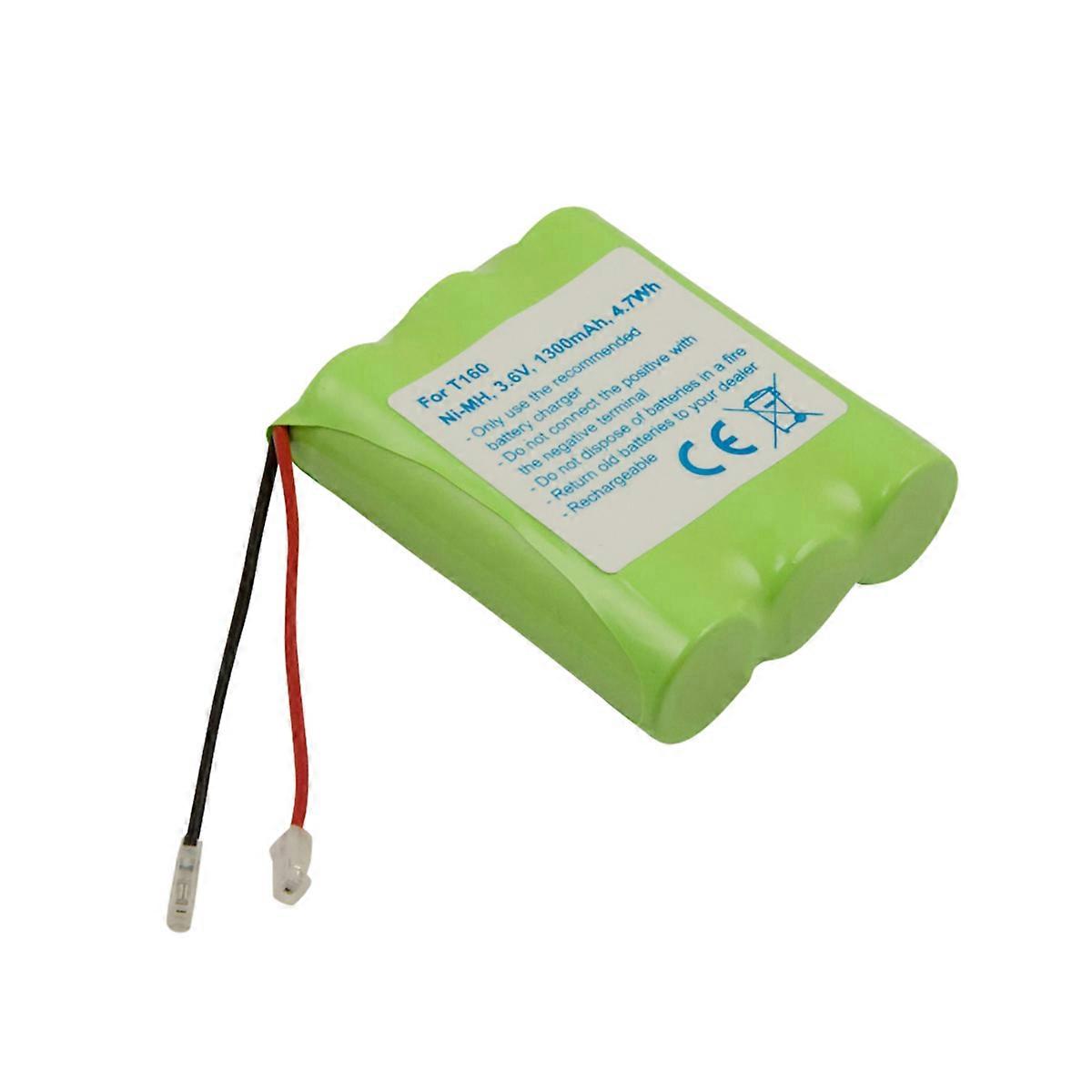 Μπαταρία για Panasonic Phillips Sanyo NiMH τηλέφωνο 3.6V 1300mAh, πράσινο