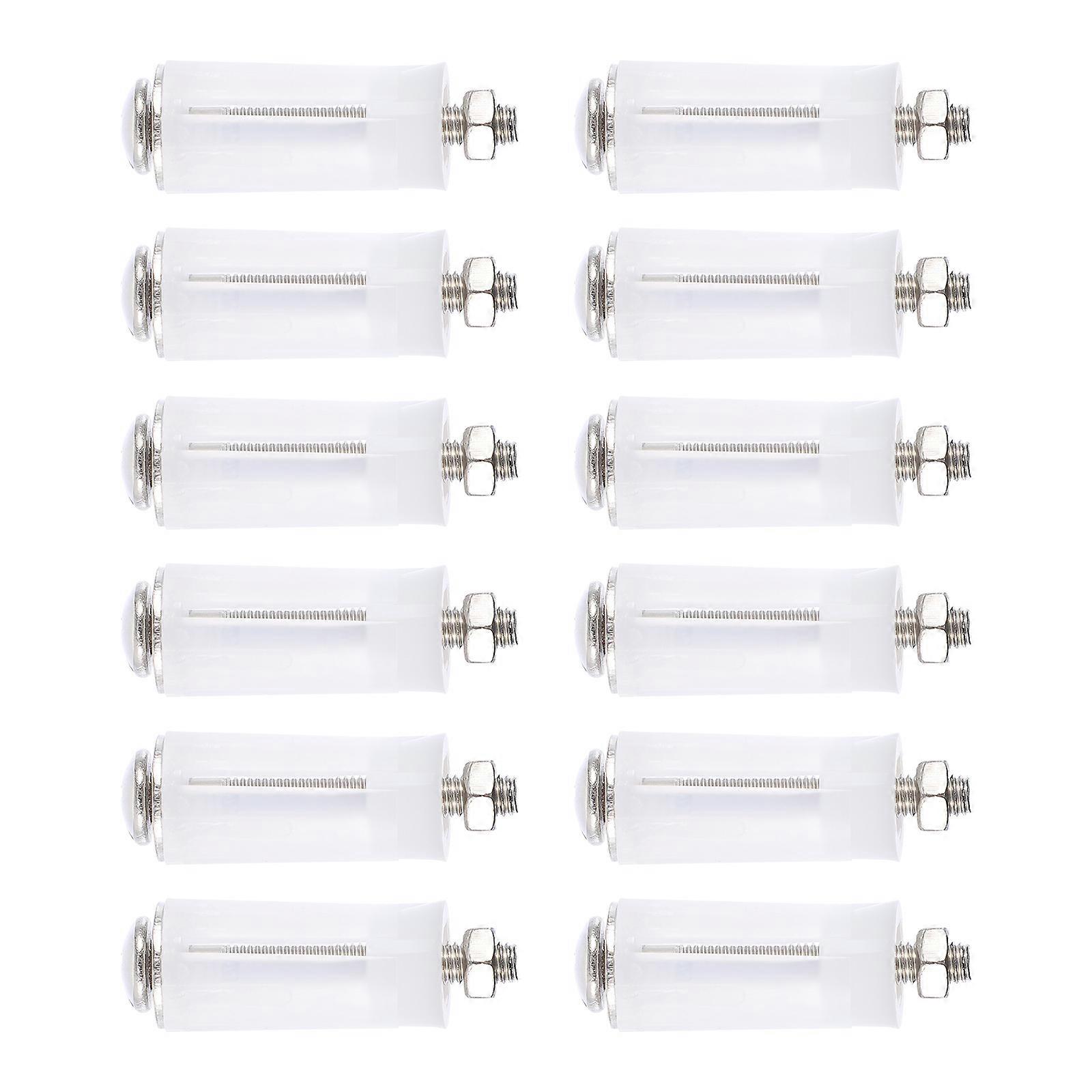 6 Pairs Universal Toilet Seat Fixing Screws Toilet Lid Screws Part for Home