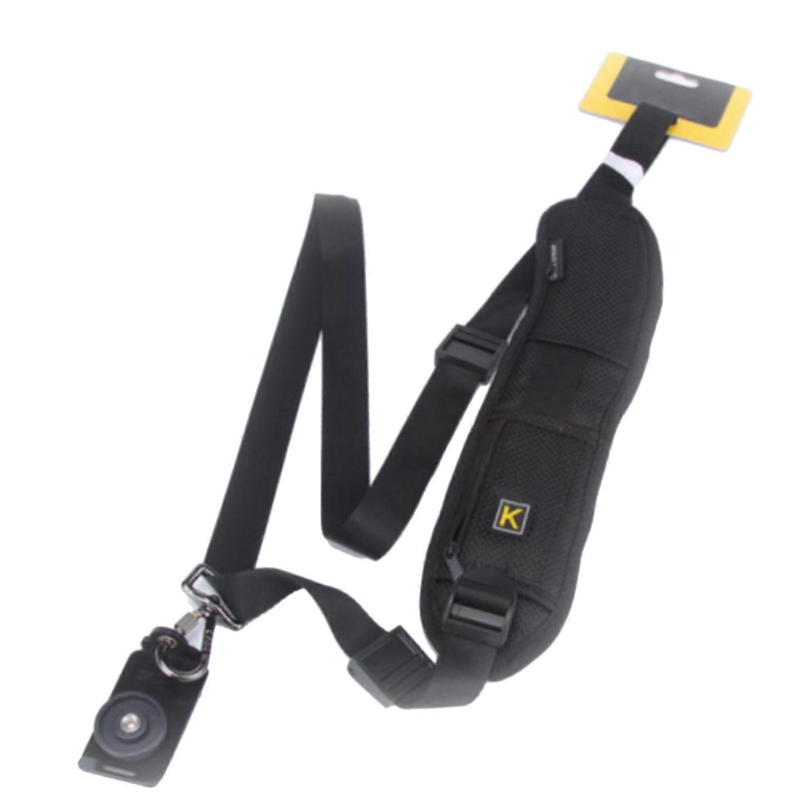 Camera Shoulder Strap with Quick Release Plate Wide Camera Neck Straps for Photographers Adjustable for DSLR Camera Multicolor