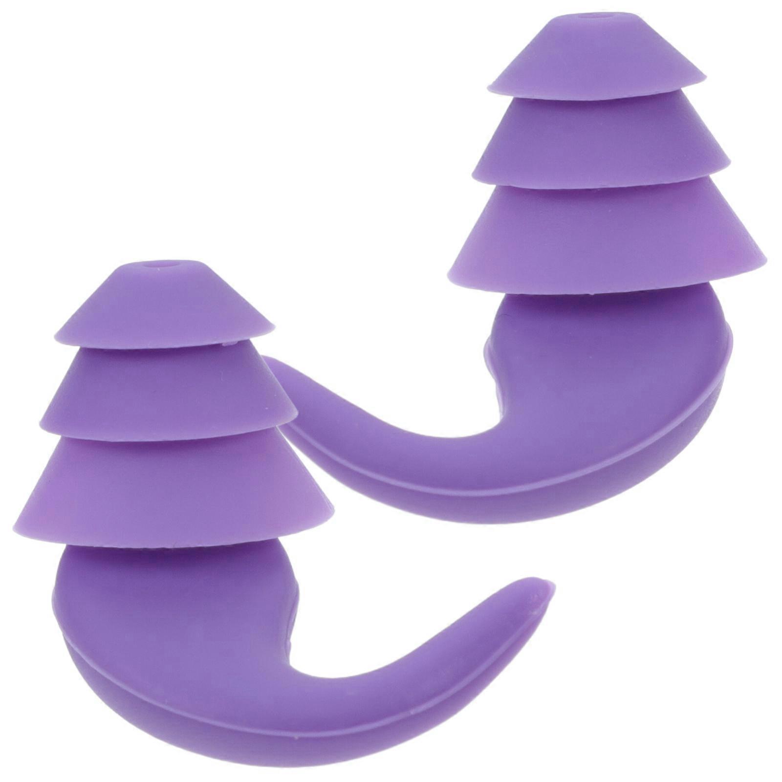 Silicone Soft Earplugs Noise Cancelling Universal Tips For Ears During Concerts Industrial Environments 1Pair