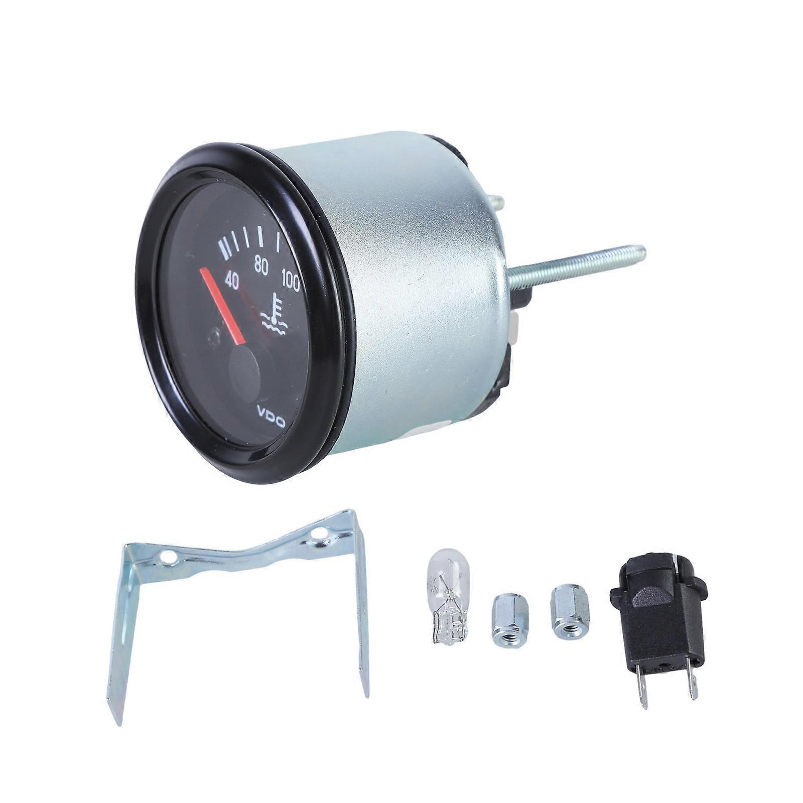 Indicator de temperatură auto 12V / 24V Indicator de temperatură a apei 40-120 °C Termometre de temperatură a apei Contor Diesel Generator Part Multicolor