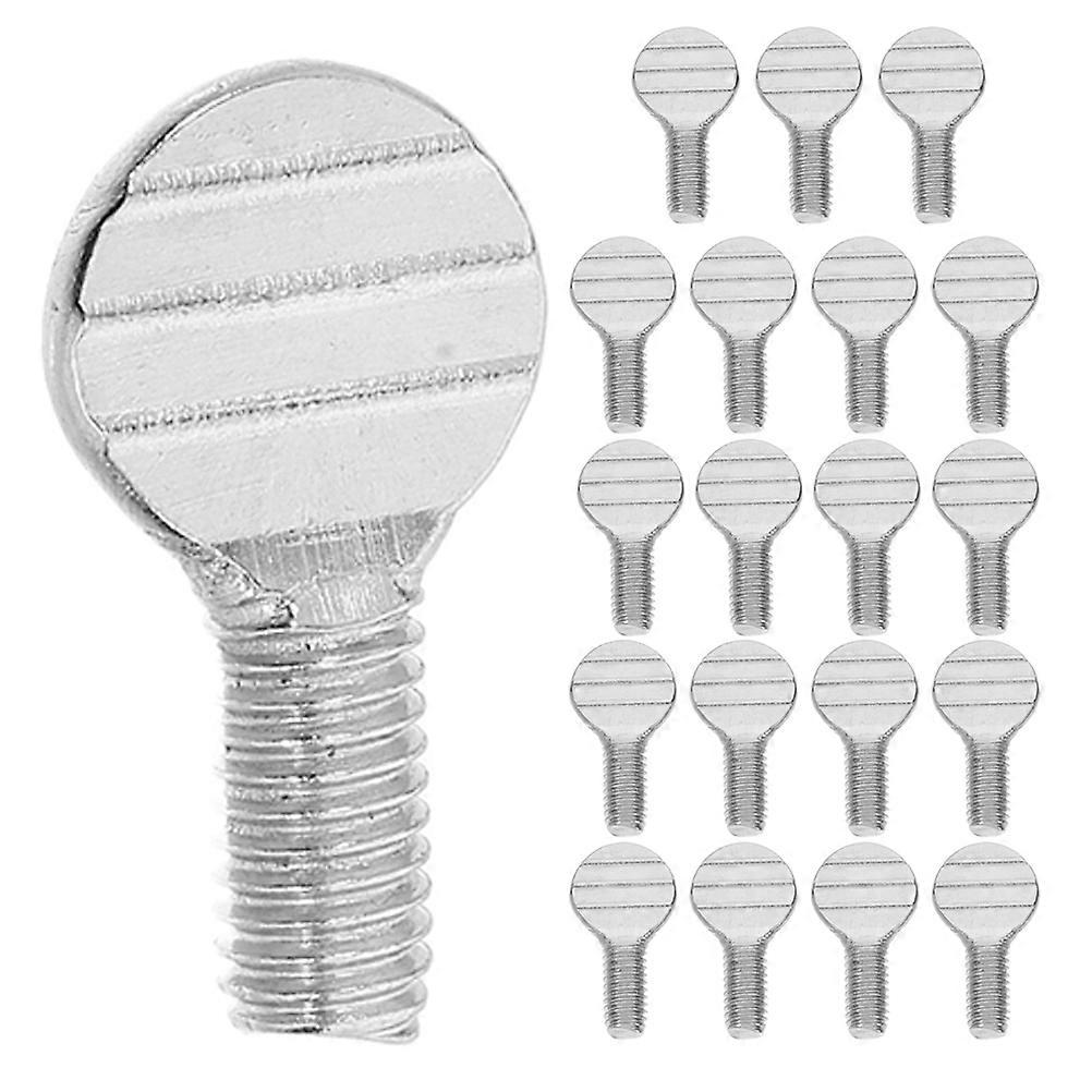 Stainless Steel Rotisserie Grill Screws with Heat Resistant Thumb Knobs for Air Fryer Forks and Oven Skewers – Easy Removal and Maintenance