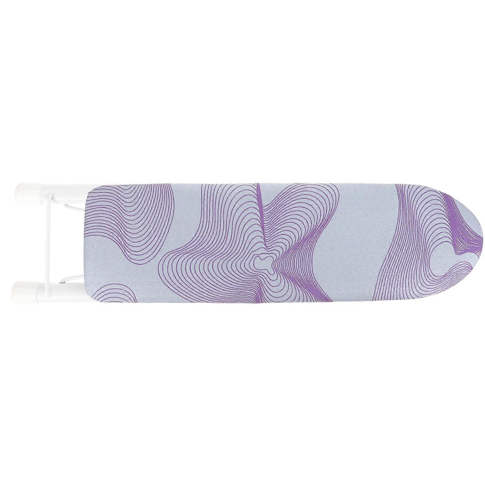 Travel Ironing Mat Sleeve Form For Ironing Home Use Ironing Board Stable Support Violet 40.00X10.50X10.00CM 1Pcs