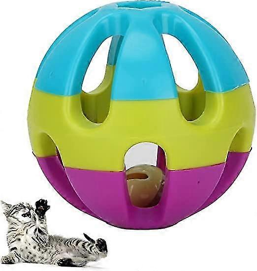 Cat Toy Ball with Bell, Interactive Cat Toys for Indoor Cats and Kittens