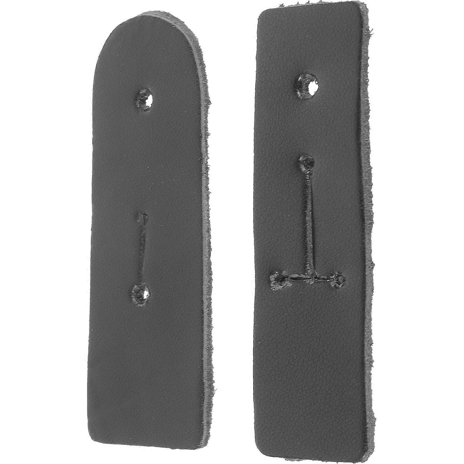 Durable Clarinet Neck Strap Thumb Tab 6.6X2.1Cm Comfortable Design Replacement Part 2Pcs For Musicians Performance