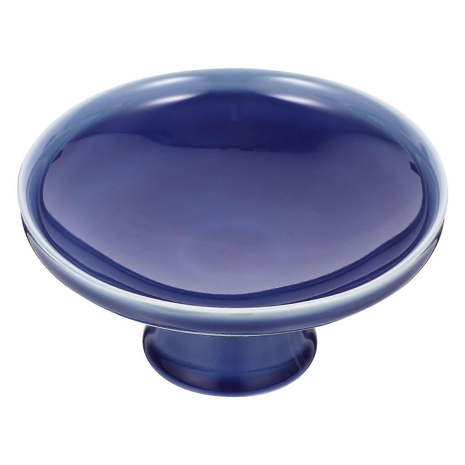 Snack Platter Ceramic Dried Fruit Storage Retro Style 1Set For Celebrations