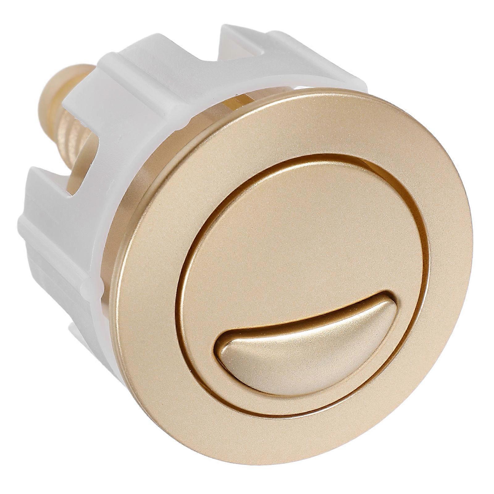Elegant Round Flush Toilet Button for Easy Cistern Installation, Durable and Compatible with Various Models for Enhanced Bathroom Convenience