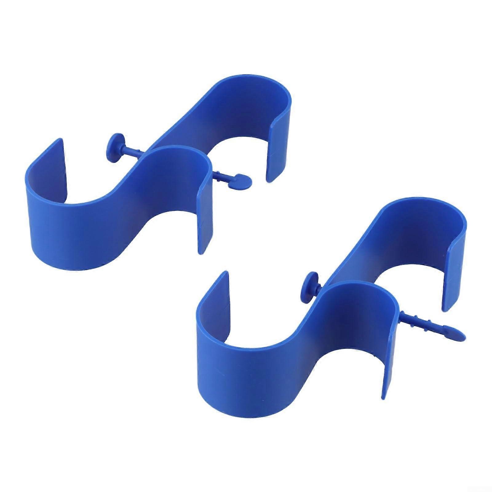 Doppelhaken Pool Accessories Practical Storage Solution for Towels and Outdoor Tools (Blue) Blue