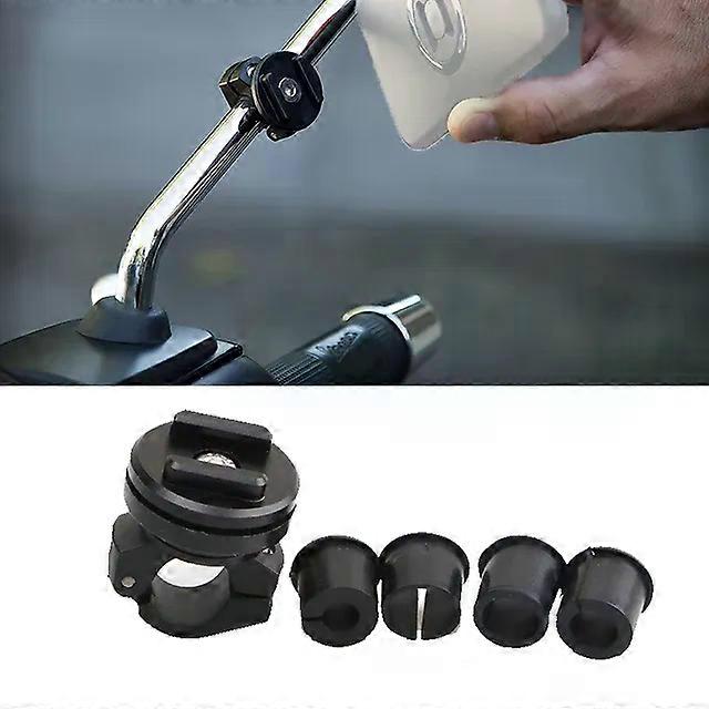 Phone Holder Stem Triple Tree Fit Fork Mount Clamp Mobile Phone Stand Motorcycle Mirror Navigation Phone Support Handlebar Bracket