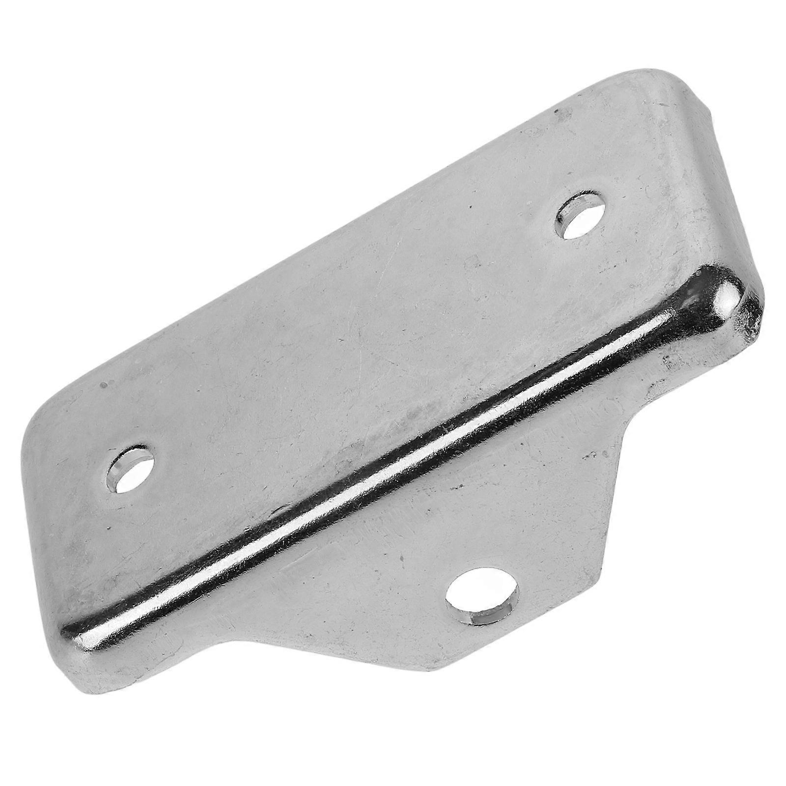 Trailer Jack Foot Pad with Sturdy Bottom Plate for Easy Use and Storage Silver