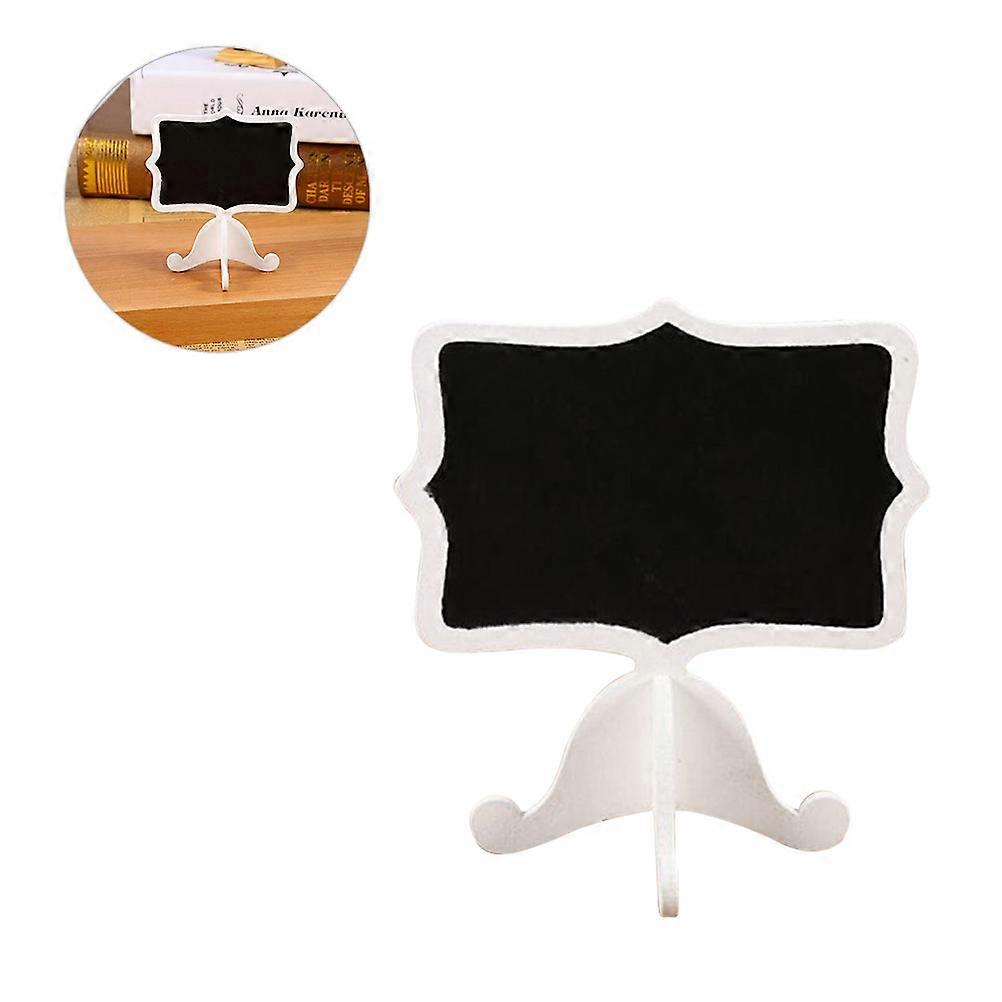 Small Chalkboard Signs For Guests And Hosts Perfect For Christmas Table And Crafts With Wooden Stand 10Pcs