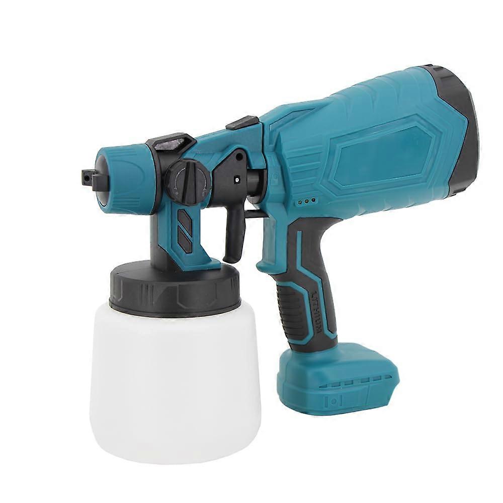 Battery Paint Spray System Compatible with Makita 18V Battery, 1000ml Container, 3 Spray Patterns, Electric Paint Spray Gun