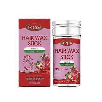 2025 Hoegoa Hair Wax Stick Cabelo liso fácil de pentear e separar cabelos quebrados