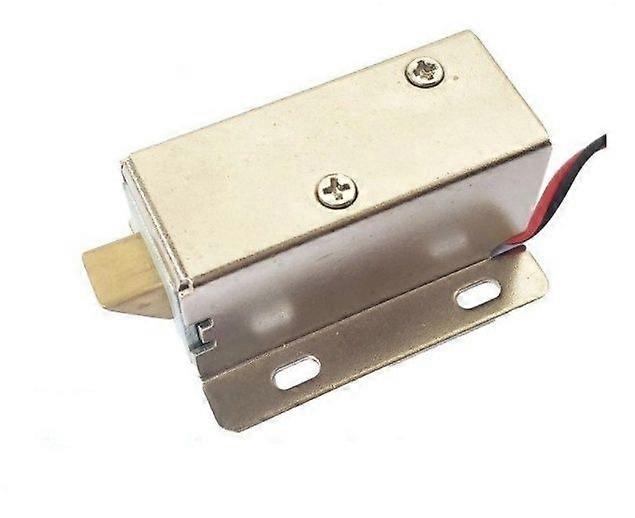Automatic electric control door lock, micro push-pull electromagnetic lock, DC 24V small electromagnet