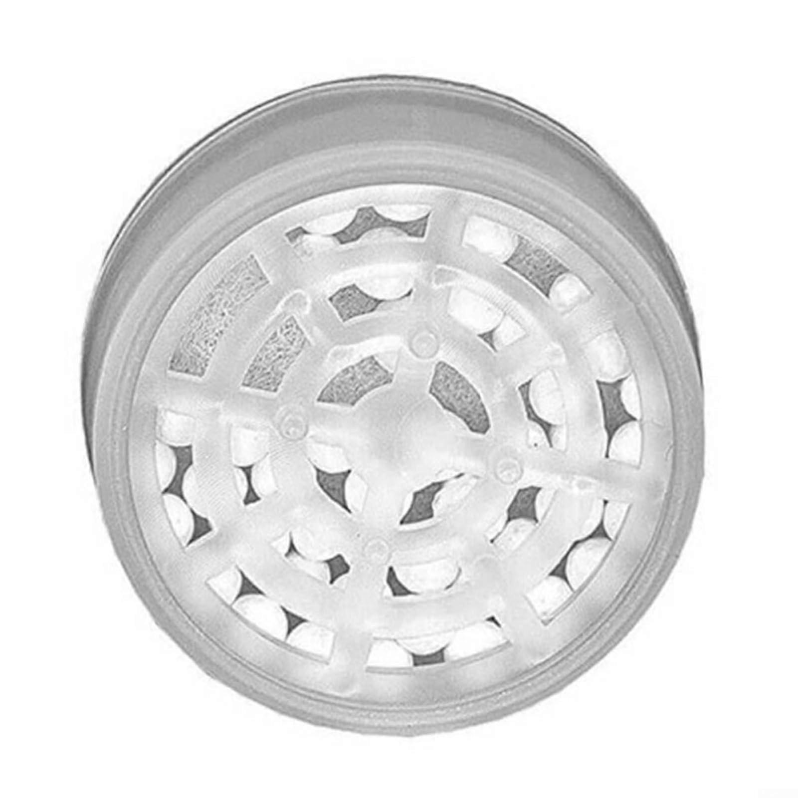 Overhead Shower Head with Hard Water Filter, 1PC Adjustable Rainfall Showerhead, Chrome Finish, Easy Installation