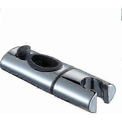 Chrome ABS shower head holder Shower rod clamp 360 rotating hand shower holder for oval bathrooms