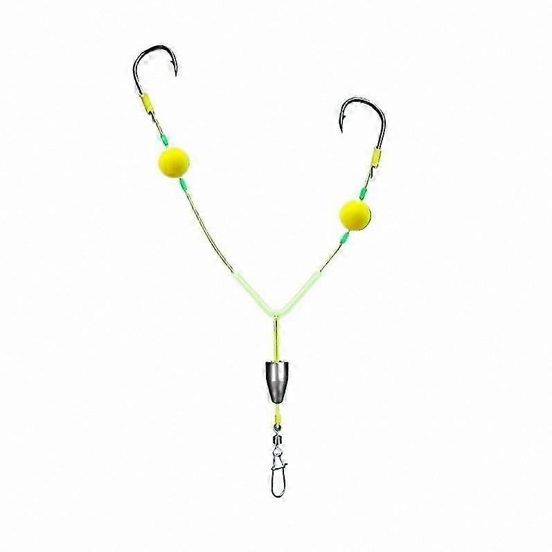 Double Reverse Hook Set for Fishing, Anti-Water Grass Design, 1pc Bottom Line Tool