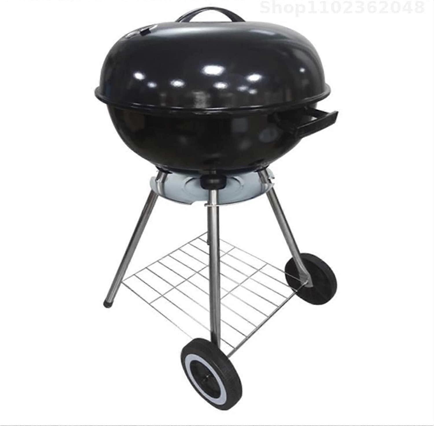 Portable Charcoal Grill with Windproof Heat Control for Outdoor BBQ Camping