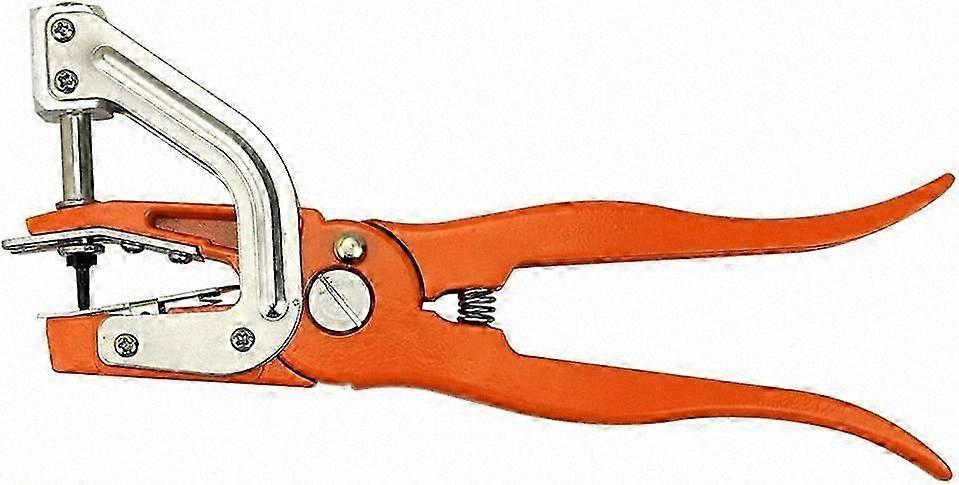 Universal Livestock Ear Tag Applicator for Cows, Pigs, Goats, and Sheep - Durable Farm Tool