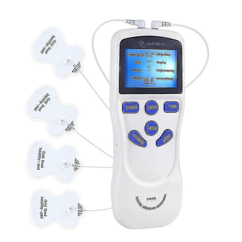 TENS EMS Machine Pulse Massager Muscle Stimulator Pain Relief
