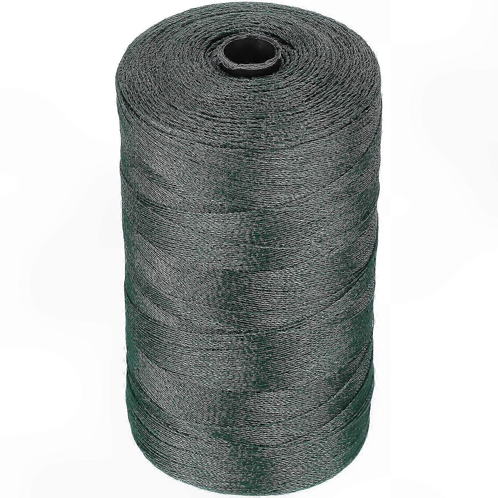 Dark Green Nylon Twine for Cast Net Repair, Multi-Purpose Boating String, 16x9x9CM, Single Pack
