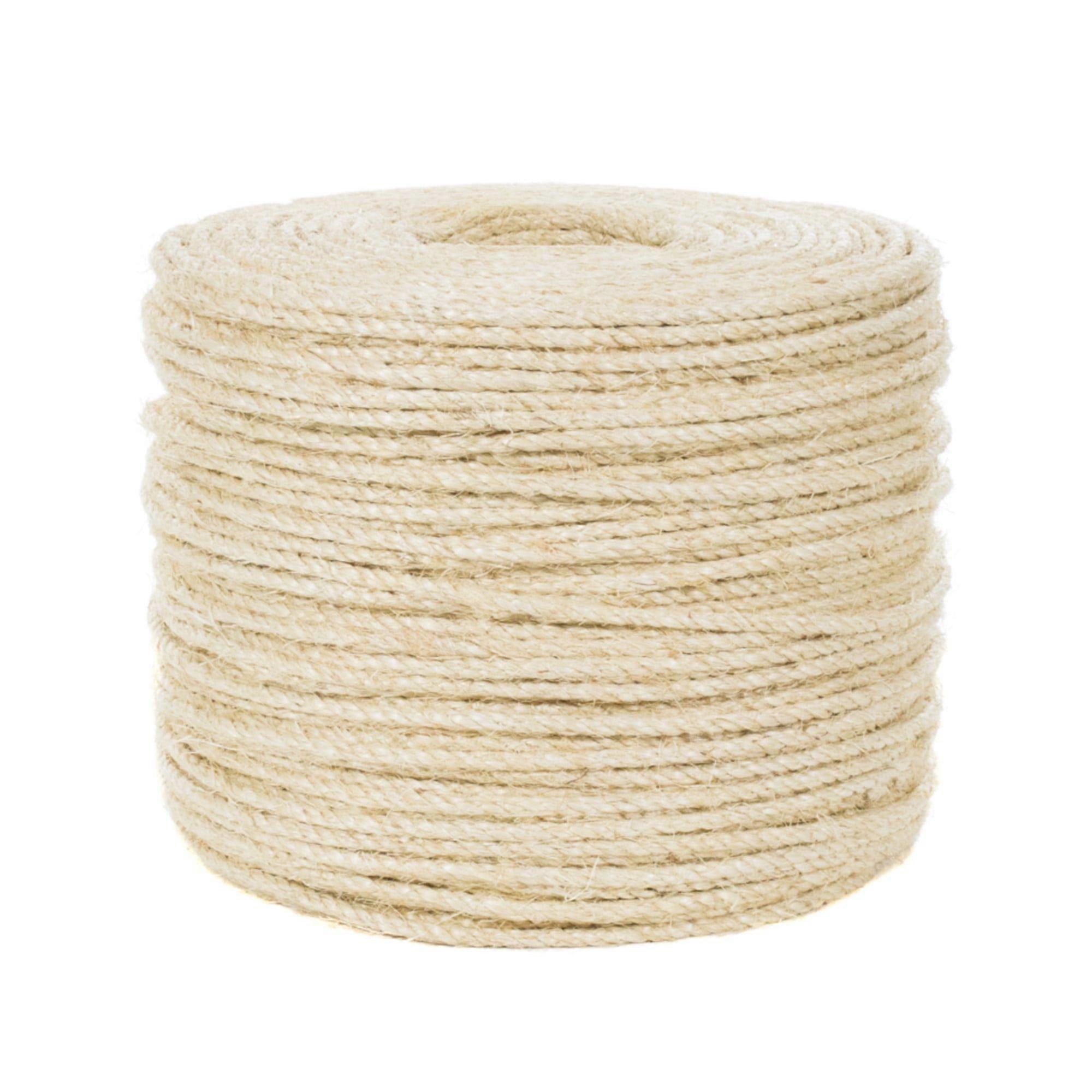 Natural Twisted Sisal Rope Multiple Lengths & Diameters