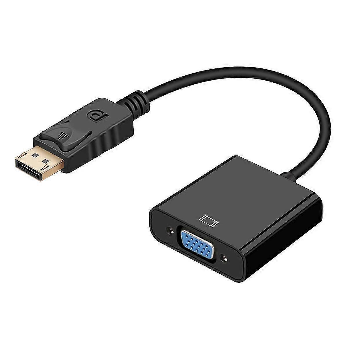 1080p DP DisplayPort Male to VGA Female Converter Adapter Cable