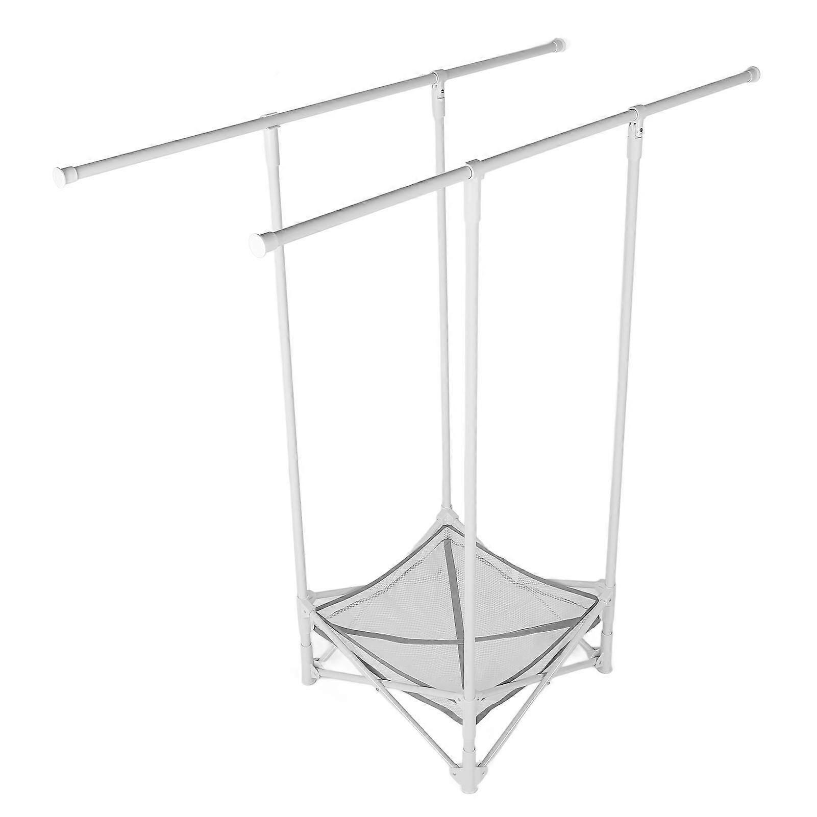 Séchoir à linge extensible multifonctionnel 55x55x140cm acier