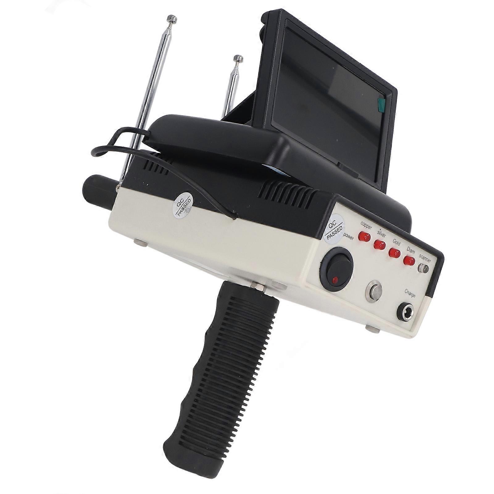 Metal Detector 1500m Range 30m Depth Underground Scanner EU Plug