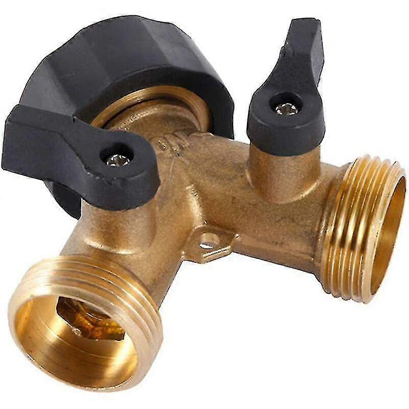 Multifunctional brass Y-shaped connector, 3/4 inch BSP thread, anti-drip and wide application