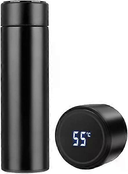 Thermos with LED temperature display, made of 304 stainless steel, easy to clean and anti-slip
