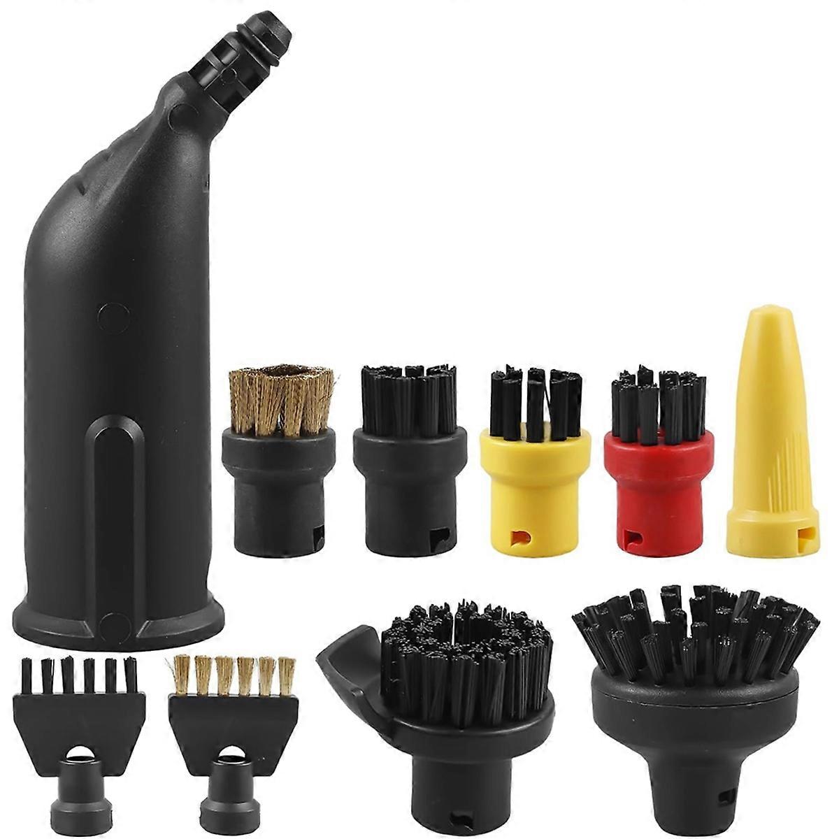 For SC1 SC2 SC3 SC4 SC5 Steam Cleaner Accessories Round Brush Large Nozzle Joint Brush Round Brush Set
