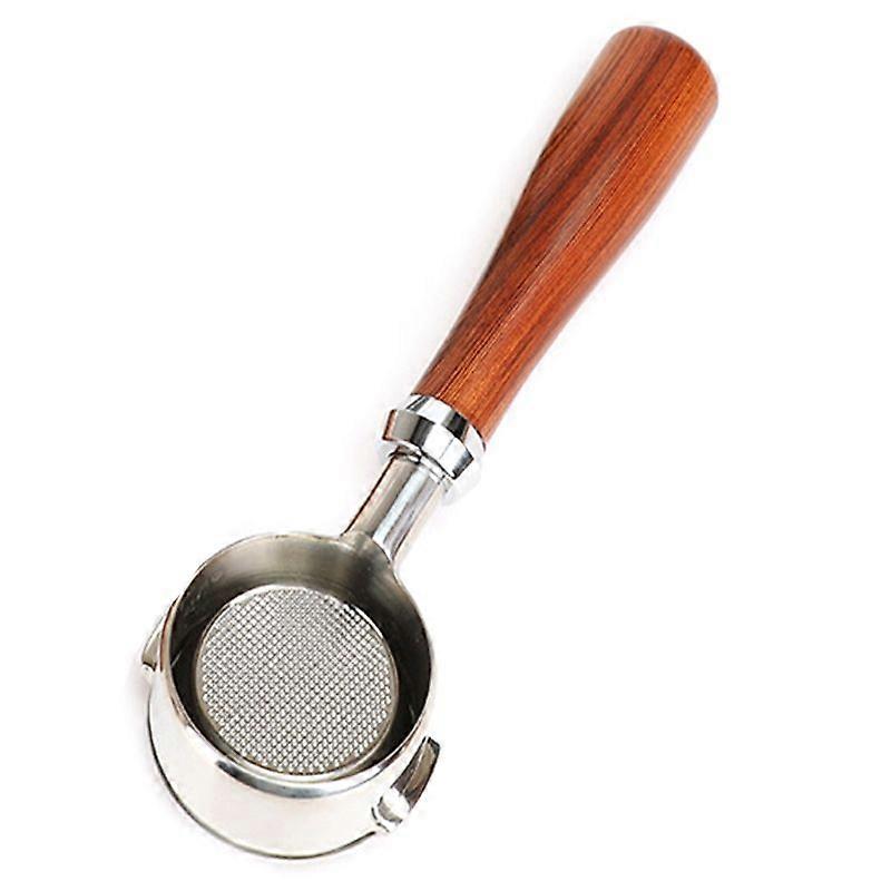 Coffee Bottomless Portafilter Coffee Machine Wood Handle Filter Coffee Accessories for Welhome KD-3