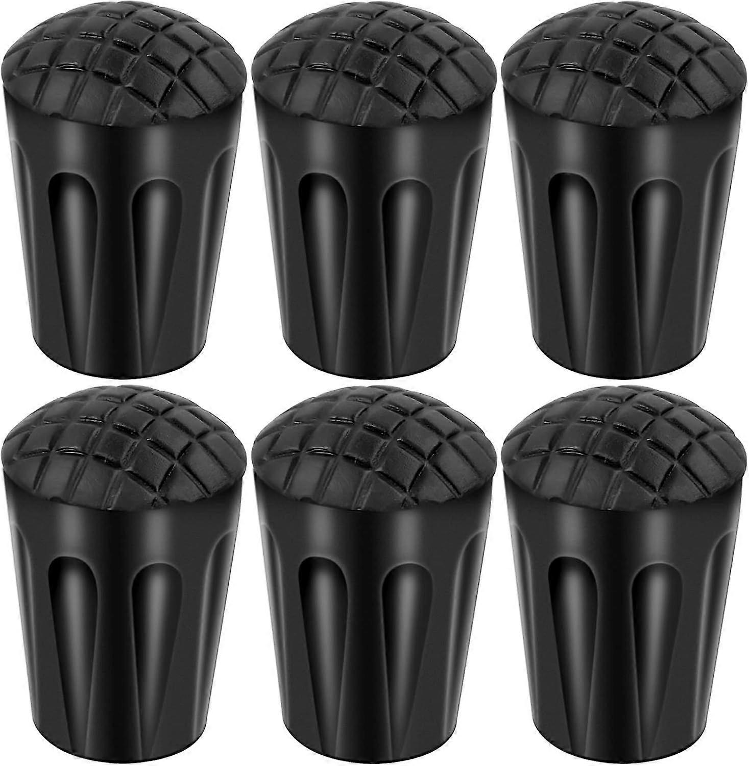 Walking Pads, 12 pieces \\/ 6 pairs of walking asphalt rubber buffers for all
