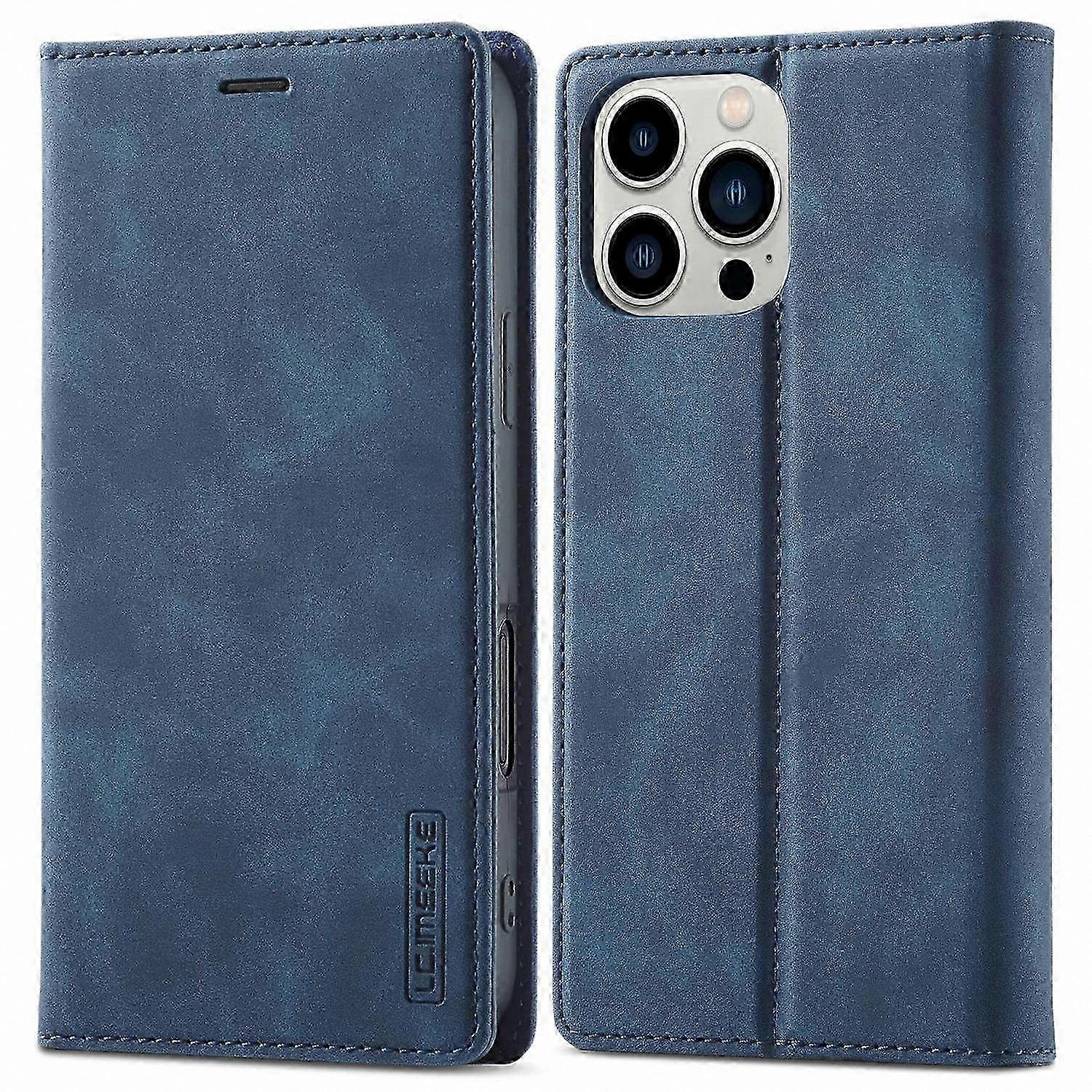 Microfiber Leather Wallet Case for  16 Pro Max Phone Cover
