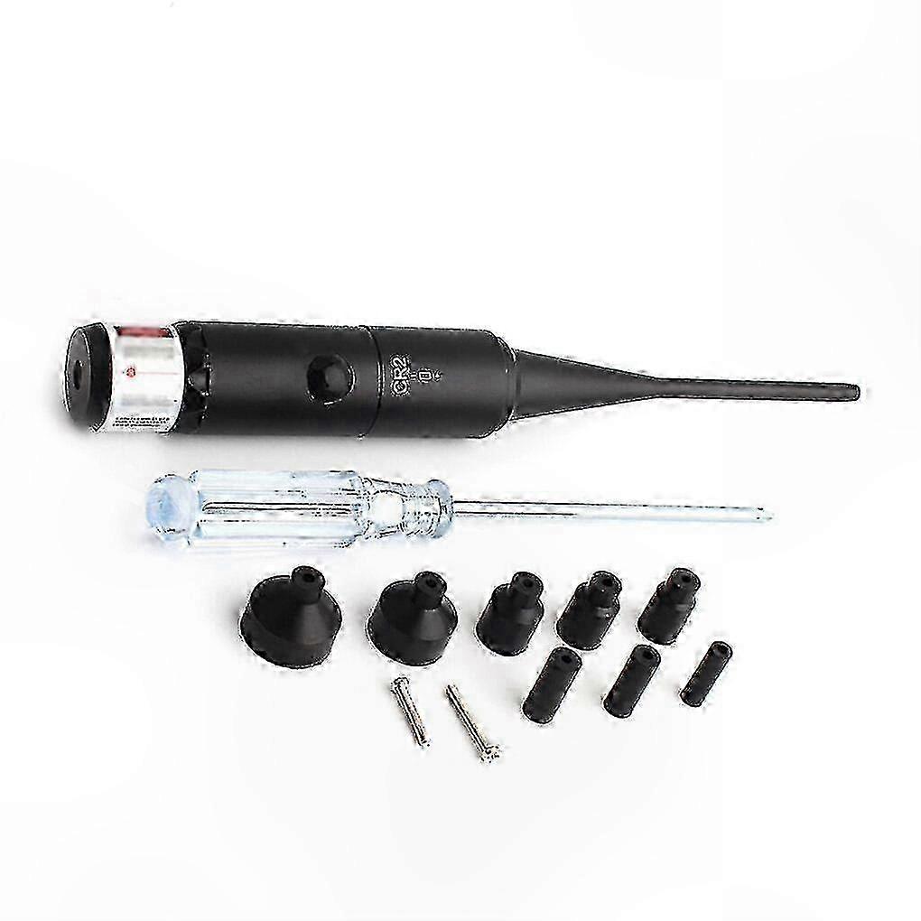 Universal Boresight Tool Kit with Carrying Case for Hunting Rifles, Adjustable and Wear-Resistant Design