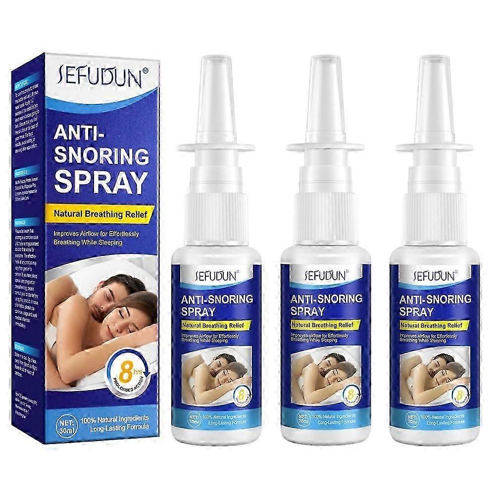 Anti-Snoring Nasal Spray, Natural Solution for Snore Relief, Fast Snore Stopper